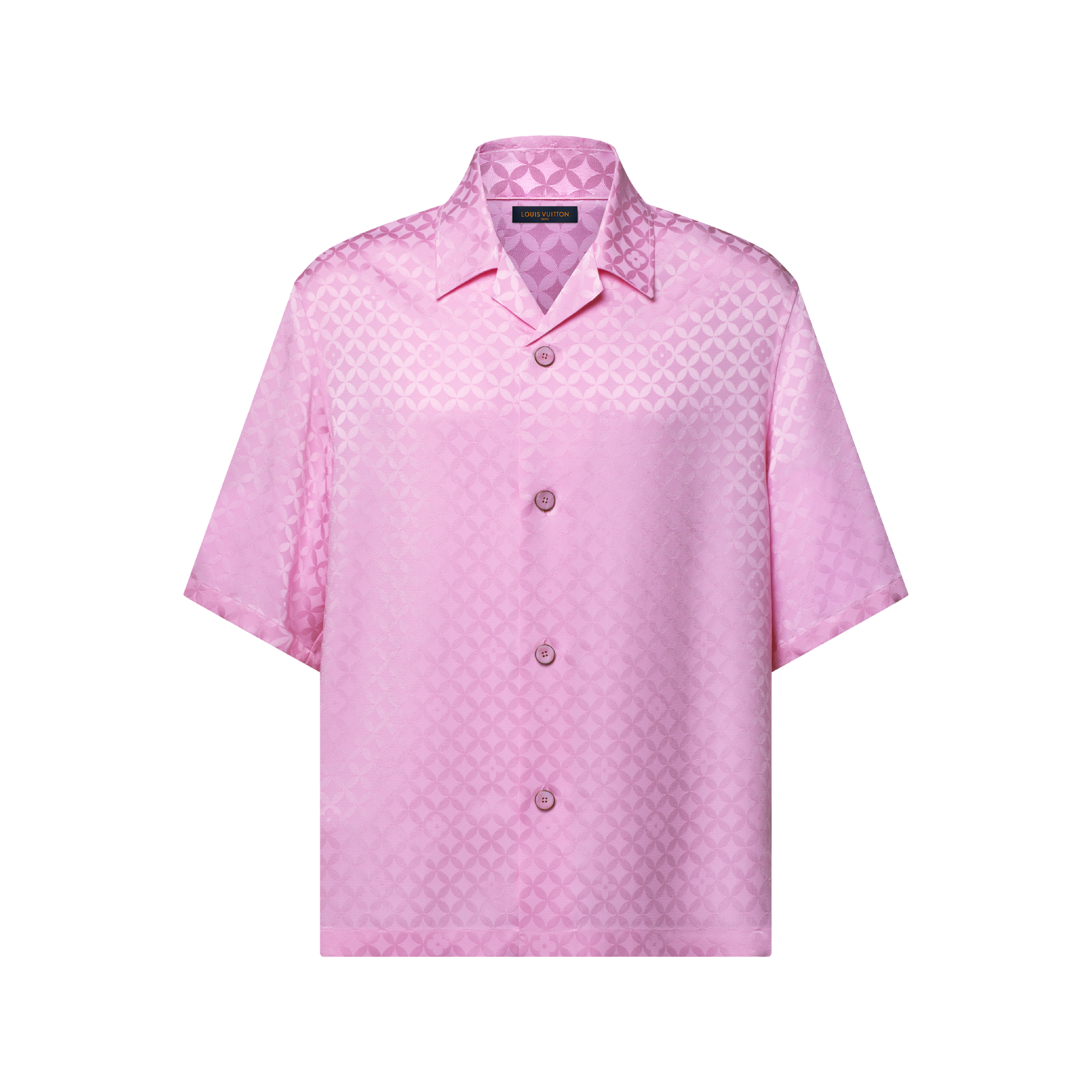 Graphic Jacquard Short-Sleeved Shirt - Ready-to-Wear | LOUIS VUITTON